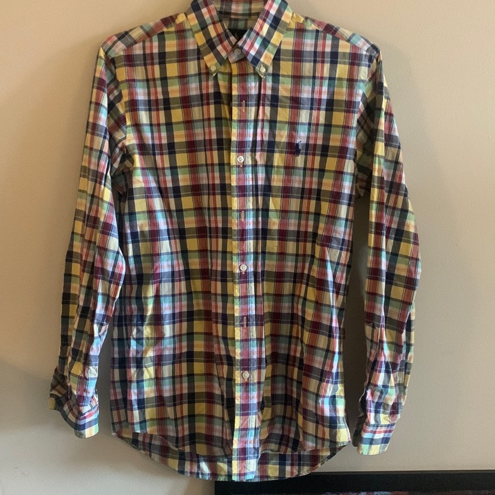 Plaid yellow, Polo Ralph Lauren Button Down